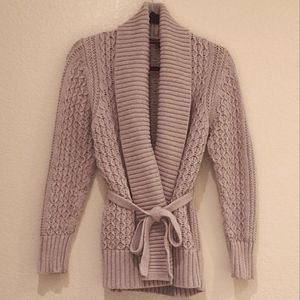 Banana Republic | Taupe Knitted Sweater w/belt (Medium)